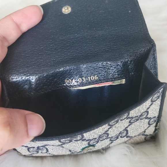 100% Authentic Gucci vintage web sherry line wallet - Picture 5 of 11